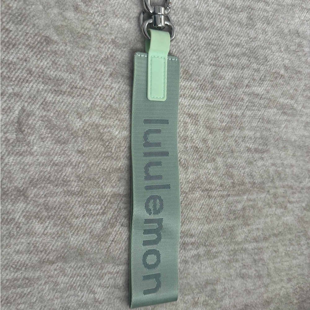 Lululemon Green Keychain